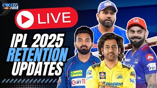 🔴IPL Retention 2025 Announcement Update  Retention List of IPL 2025  IPL Team Retention List [upl. by Hedva]