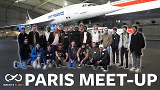 Infinite Flight Paris Meetup Recap [upl. by Atinuhs]