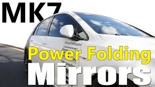 MK7 Power Folding Mirror DIY Install [upl. by Bethany169]