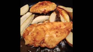 Cooking Fried Skinless Chicken Breast [upl. by Swords]