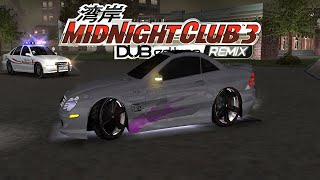 Midnight Club 3 Dub Edition Remix │ SL55 AMG │ Atlanta PCSX2 4K 60FPS [upl. by Hollie]