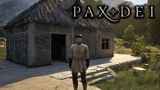 Base ausbau und neue Nachbarn  Pax Dei gameplay deutsch 06 [upl. by Keslie]