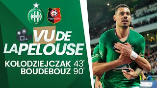 ASSE 21 Rennes  les buts vus de la pelouse [upl. by Tavy]