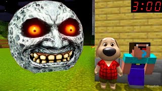 i Found Scary LUNAR MOON 😱 in Minecraft   Part54 [upl. by Yelsew]