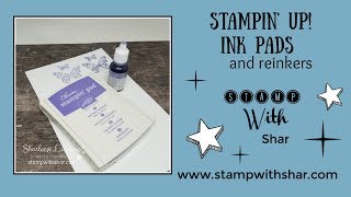 Ink Pads amp Reinkers  Stamp with Shar [upl. by Bashee]