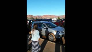 Riderless horse of the funeral procession and Lavoy Finicum laid in the hearse [upl. by Nylahs]