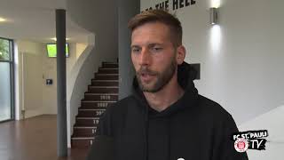 Neuzugang Guido Burgstaller im Interview  FC St Pauli TV [upl. by Hoagland426]