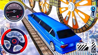 Extream Limo Car GT Stunt US Game 🎯 1 Car Stunt Android Gameplay 2024 [upl. by Atinej]