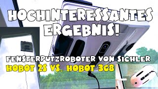 Sichler Fensterreinigungsroboter Hobot 2S und Hobot 368 [upl. by Ecinnaj]