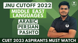 JNU UG Cutoffs 2022  Middle East Languages  CUET 2023 Aspirant must watch [upl. by Hadden]