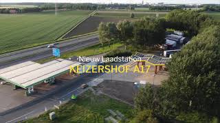 Timelapse  building a Fastned station [upl. by Naerda]