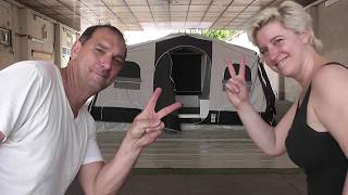 Jamet Arizona All Season Faltcaravan  Uncut Aufbauvideo Teil 2 von 3 [upl. by Aksehcnarf20]