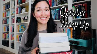 I read 8 Books in October  October Reading Wrap Up🥀📚 [upl. by Ahmed]