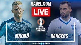 🔴live  Malmö vs Rangers  UEFA Europa league [upl. by Acemahs975]