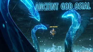 Genshin Impact 4K Liyue Archon God Osial Final Boss Fight Japanese Dub [upl. by Atlee383]