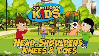 Heads Shoulders Knees and Toes  Brand New BLIPPI MEEKAH and Shawn Johnson Nursery Rhyme [upl. by Ynehteb460]