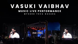 Vasuki Vaibhav Live Music Performance  Badava Rascal Song  Audience gone crazy [upl. by Alieka142]