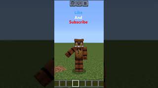 Old Freddy vs New Freddy fnaf minecraft viral shorts [upl. by Tobe]