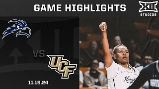 North Florida vs UCF Game Highlights  202425 Big 12 Womens Basketball [upl. by Morton755]