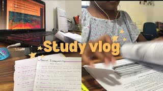 STUDY VLOG📚 life of an igcse student environmental management  sociology and damn maths 😫 [upl. by Erhard]