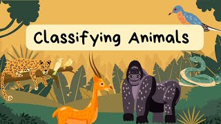 The Animal Song  Classifying Animals Learn Animals Kids Animal Songs [upl. by Cleres454]