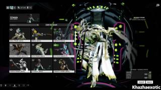 Warframe  The Targis Prime Armor Set  The best cosmetic Set [upl. by Athene]