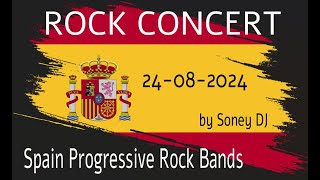 ROCK CONCERT SPAIN PROGRESSIVE ROCK BANDs [upl. by Neersan846]