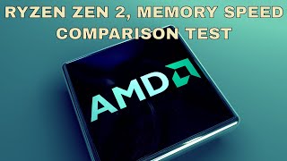 RYZEN 3000 zen 2 RAM speed Test  R5 3600 [upl. by Boote702]