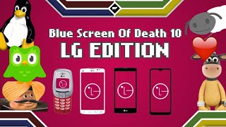 🎅Blue Screen Of Death 10 LG EDITION🎅 merrychirstmas [upl. by Kcoj]