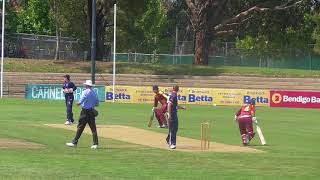 Coburg Cricket Club vs Yarraville Cricket Club 1st XI Highlights [upl. by Ainslie]