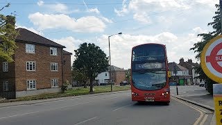 London  Bus route 221  North Finchley to Edgware [upl. by Aihseken]