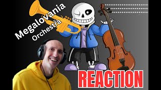 quotMegalovaniaquot in Orchestra Undertale Ost Reaction [upl. by Bick]