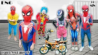 What If 5 SPIDERMAN in 1 HOUSEKID SPIDER MAN amp VENOM destroy BAD HERO  Rescue Mom amp Dad  MORE [upl. by Cacilia]