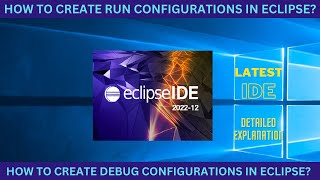 How to add java program into eclipse RunDebug configurations  What is meant by RunDebug Config [upl. by Nyraf]