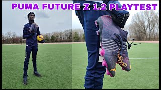 PUMA FUTURE Z12 PLAYTEST  NEYMAR FOOTBALL BOOTS [upl. by Marji119]