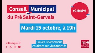 Conseil municipal du 15 octobre 2024 [upl. by Anel]