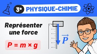 Le POIDS  calculer et représenter 🎯 3e  Physique Chimie  Brevet [upl. by Tiduj]