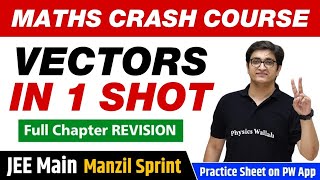 VECTORS in One Shot  Full Chapter Revision  Class 12  JEE Main [upl. by Pinebrook810]