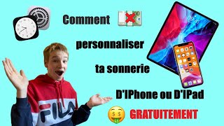 Marche plus mtn Comment personnaliser ses sonneries 🔔 sur iPhone 📱 et iPad [upl. by Attiuqal80]