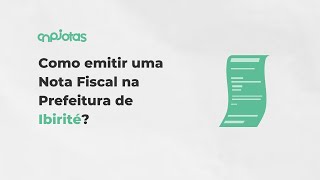 Como emitir ou cancelar uma nota fiscal no novo sistema da Prefeitura de Ibirité [upl. by Ilarrold]