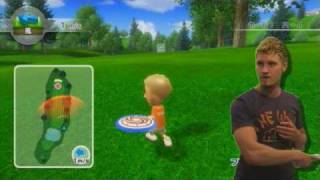 Gameplay  Wii Sports Resort Frisbee Golf [upl. by Tera]