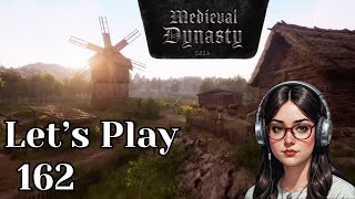 Medieval Dynasty  Lets Play Part 162 Spinning Wool Hunting Decorating [upl. by Ynaffad]