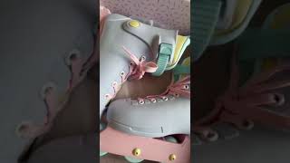 Impala Skates unboxing  impala Lightspeed Inline Skates  Fairy Floss 🍭💗🌈 [upl. by Ilamad]