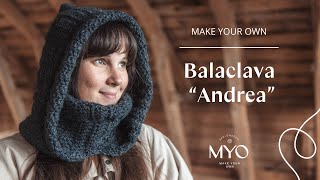 Crochet a balaclava quotAndreaquot Virkad balaclava quotAndreaquot [upl. by Survance]