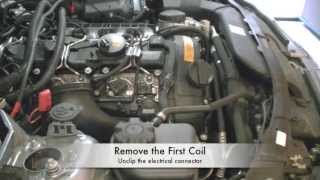 2011 BMW 335i N55 Spark Plug Change  Part 1 [upl. by Selina]