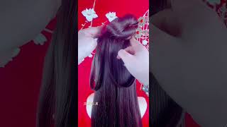 Chinese New Year 15 Hanfu hairstyles for viewing lanterns Ancient style Hanfu hairstyle tutorial [upl. by Ahsinoj]