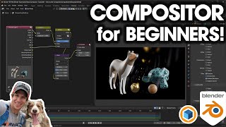 Getting Started with the COMPOSITOR in Blender Beginners Start Here [upl. by Naryb895]