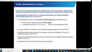 Enskild Firma Räntefördelning [upl. by Myrtle343]
