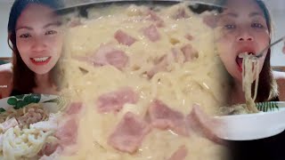 Creamy Carbonara simple but yummy [upl. by Nimzaj360]