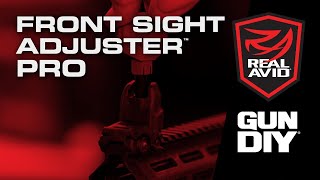 Real Avid Front Sight Adjuster™ Pro [upl. by Airamasor]